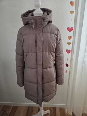 H&M Winterjacke, Grösse M, Farbe Taupe, Neuwertig!