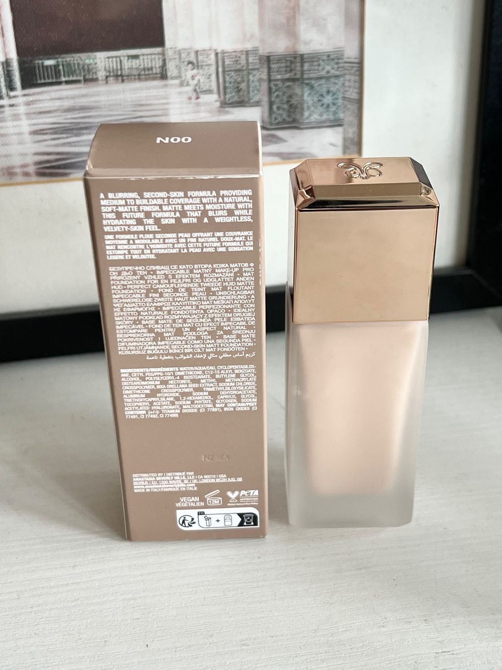 Anastasia Beverly Hills Make-up: Anastasia Beverly Hills IMPECCABLE BLURRING Foundation 00N – Usato da Effretikon venduto da YaMn 3