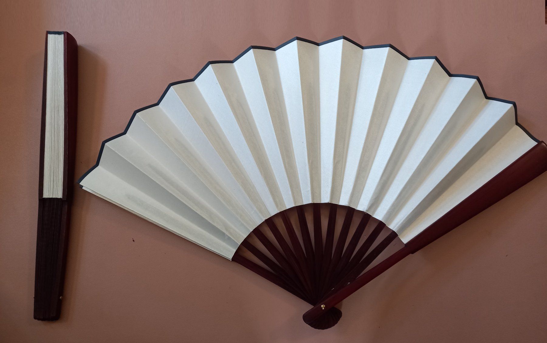 Alle Dekorationen: 4x Chinesischer Fächer Bambusholz 60cm - Éventail Chinois – Neu (gemäss Beschreibung) aus Bussigny von NATURALO 1