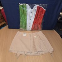 Korsett mit Strumpfhaltern italienische Flagge Grösse Neu