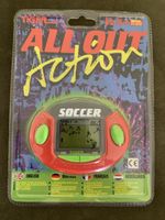 TIGER 1998 "All Out Action, SOCCER" Game & Watch (OVP)