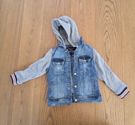 Jeansjacke Urban Street Denim mit Kapuze Grösse 116