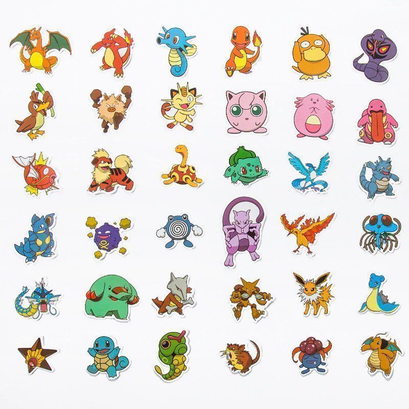 Pokémon Carte collezionabili: 100 Pokémon Stickers – Nuovo e nell'imballaggio originale da Oensingen venduto da CSCollectors 3
