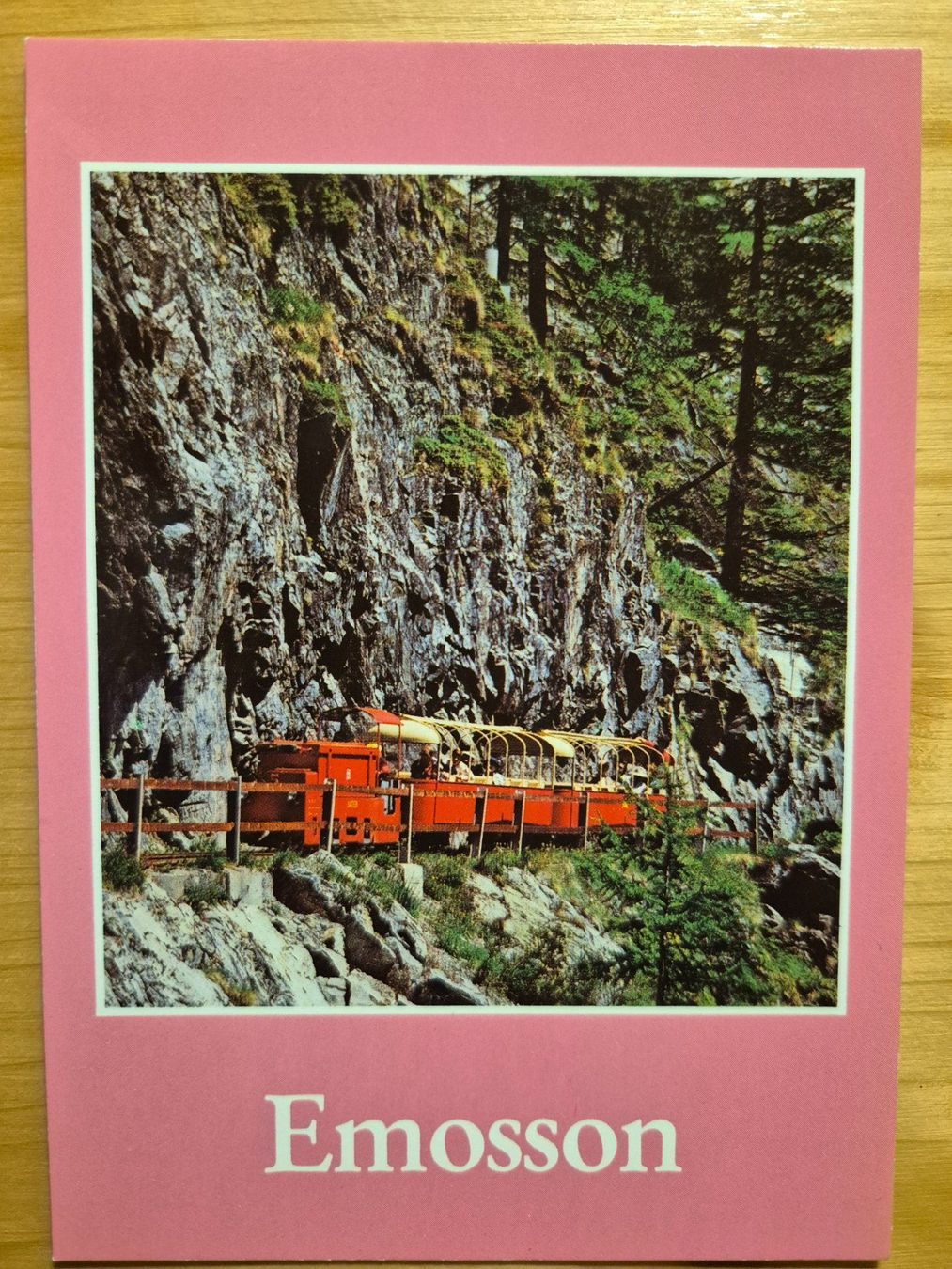 Ansichtskarten: Le petit train du barrage d'Emosson – Neu (gemäss Beschreibung) aus St-Léonard von thipif