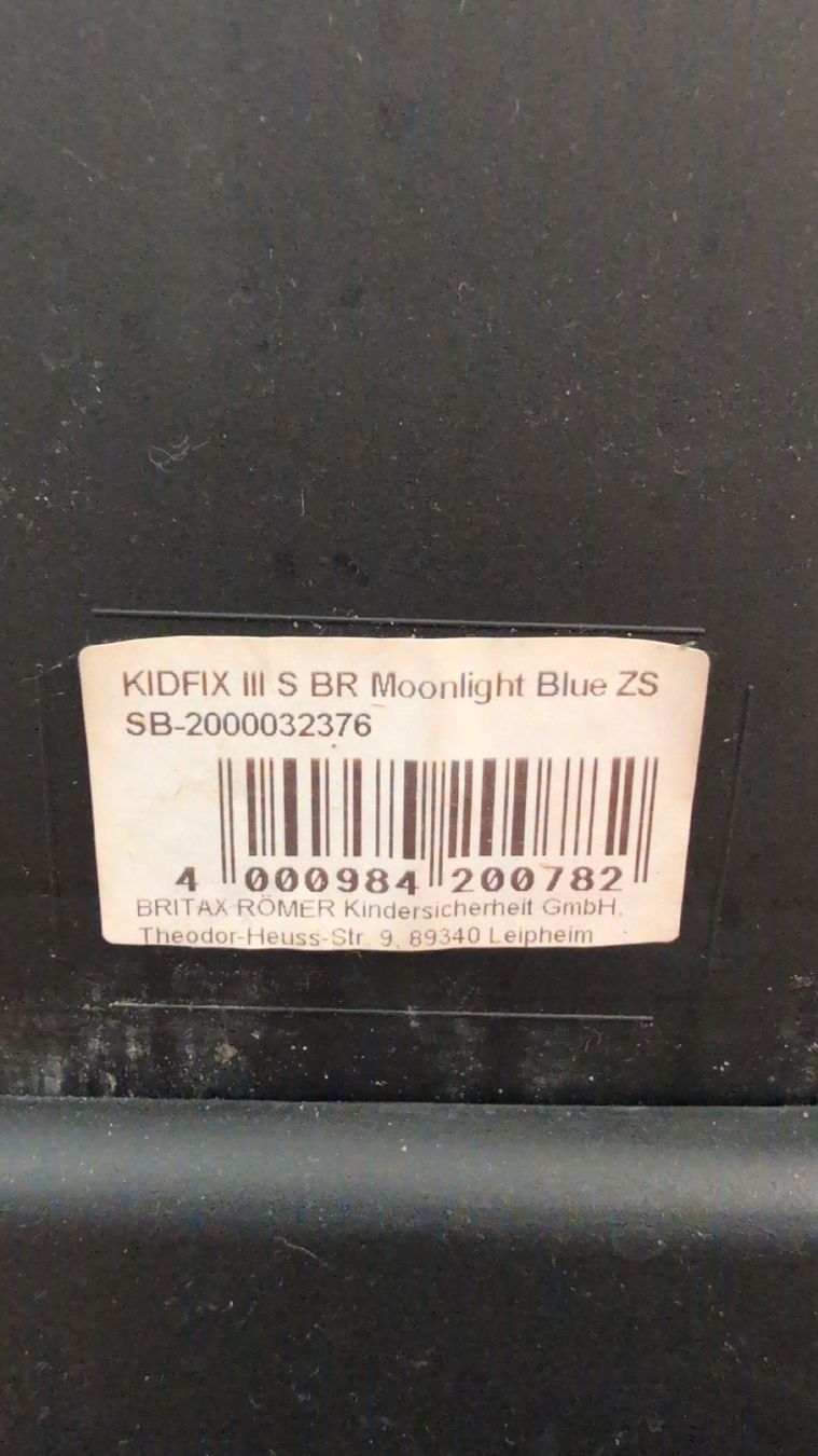 Britax Römer Seggiolini per auto: Römer Kidfix 3 – Usato da Zürich venduto da _hanibal_ 5