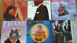 6 Vinyl Platten Konzerte Jazz Soul Rock guter Zustand