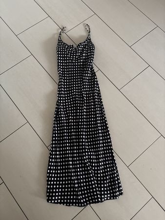 Trägerkleid gepüntklet