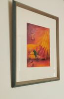 Maxim Vorbes-Untitled Clown Scene-Framed-Ready to Hang