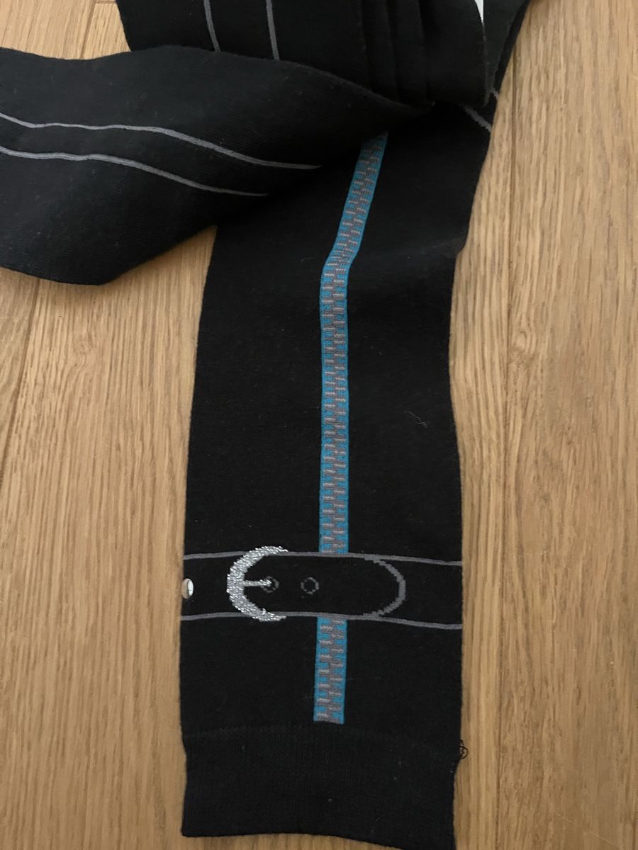 Calze: Chaussettes montantes noir/brillant – Nuovo e nell'imballaggio originale da St. Prex venduto da Nikolletta 6