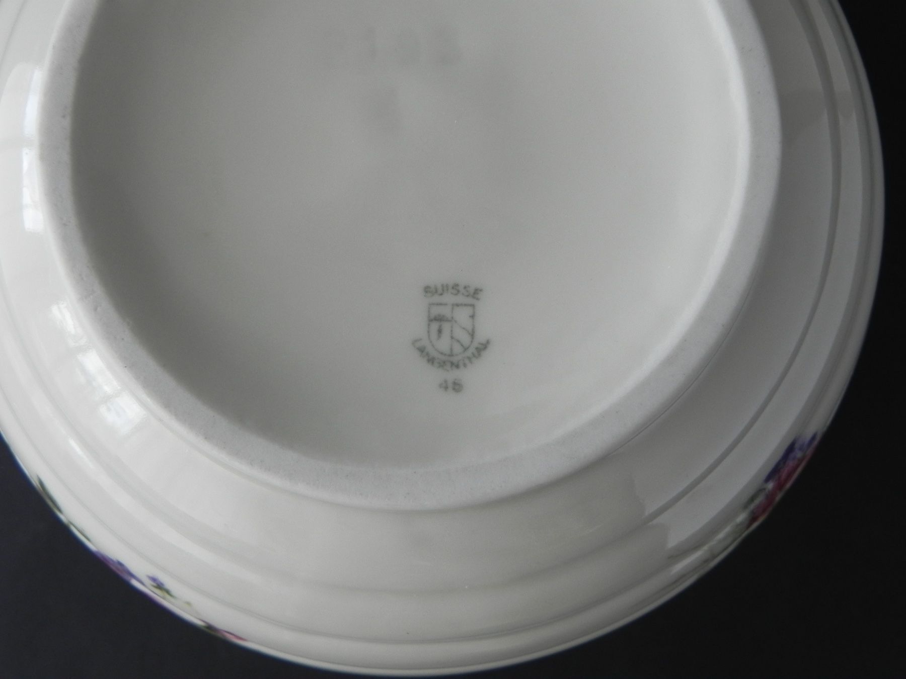 Vasi & Recipienti: Grosse schöne Vase gerippt von Langenthal 1946 – Usato da Zürich venduto da LodgE-21 2