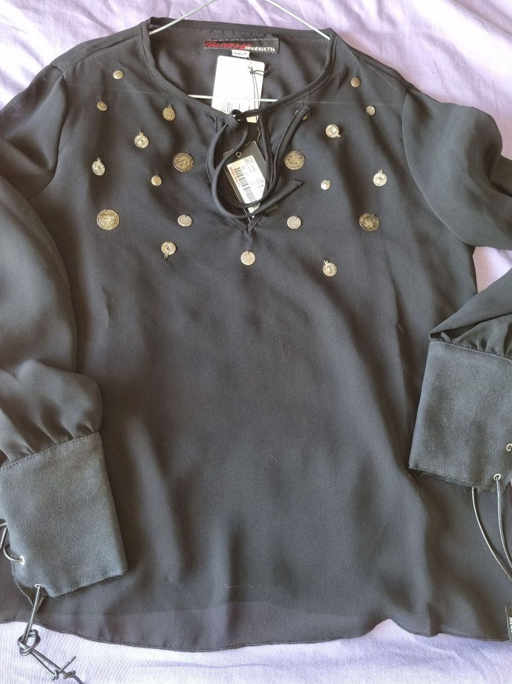 Miss Sixty Blusen: Bluse Miss Sixty neu schwarz – Neu und originalverpackt aus geroldswil von Gumball1