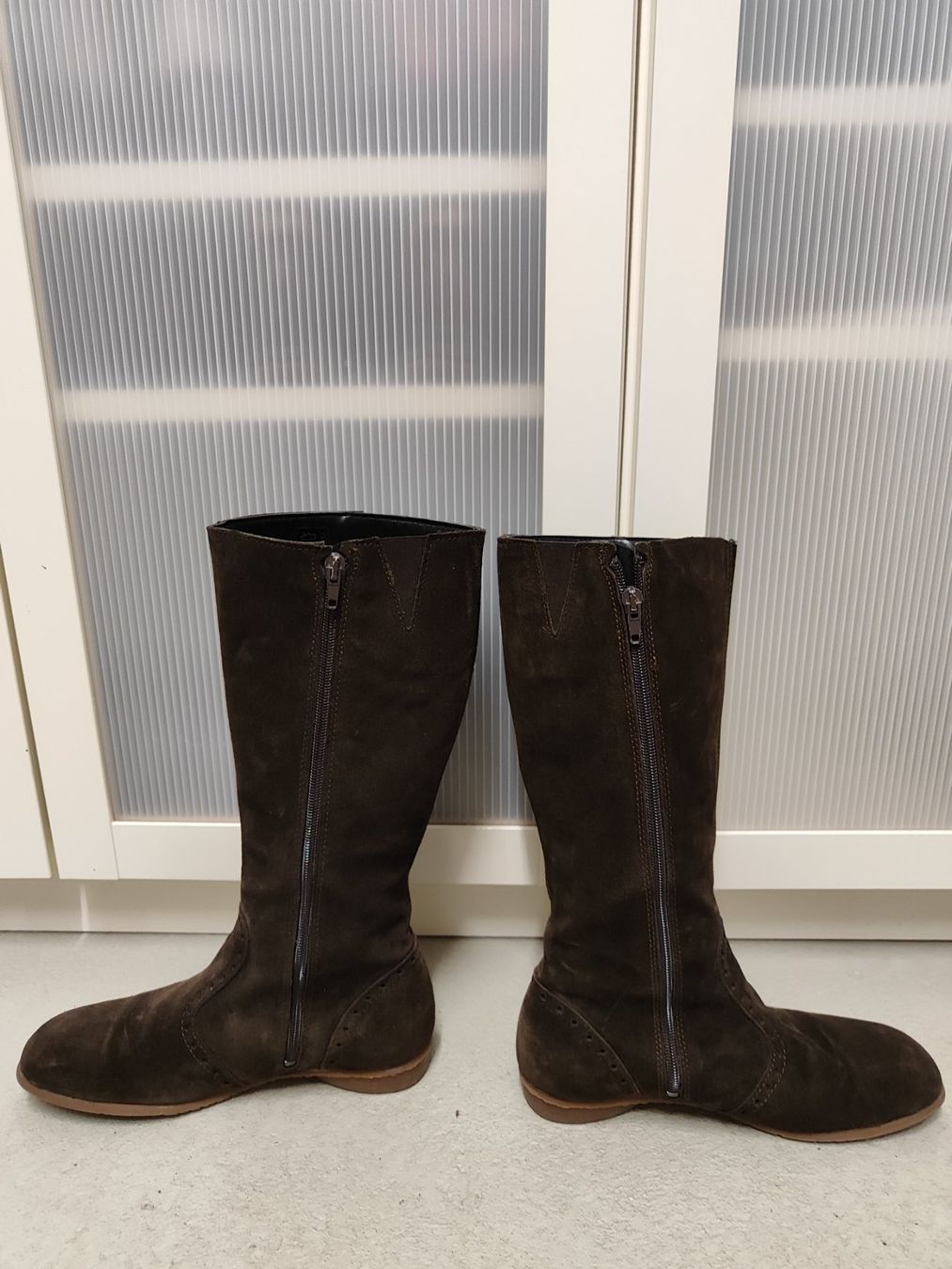 Scarpe da donna: Damen Stiefel aus Wildleder. – Usato da Ruetihof venduto da Sunny-Summer 2