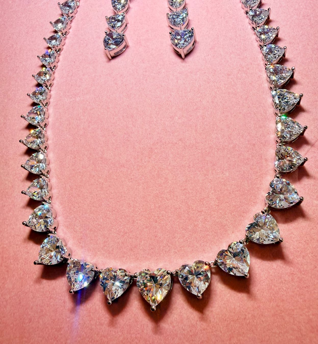 Altri gioielli: Parure luxe Cœurs Zircons – Nuovo e nell'imballaggio originale da St-Maurice venduto da Sandrinette123 1
