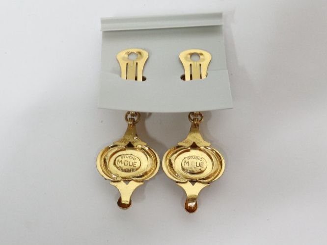 Orecchini pendenti & Orecchini a lobo: Vintage Ohrclips Studio M-Due, Ohrringe – Nuovo (secondo la descrizione) da Eschenbach SG venduto da Astalavista 1