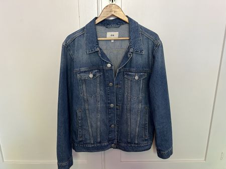 C&A Jeans Jacke, Gr. L, Denim Look