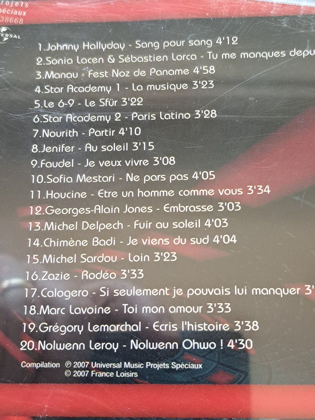 CD: Cd Chanson No1 2000 - 2004 – Usato da Pully venduto da bro_n52j 2