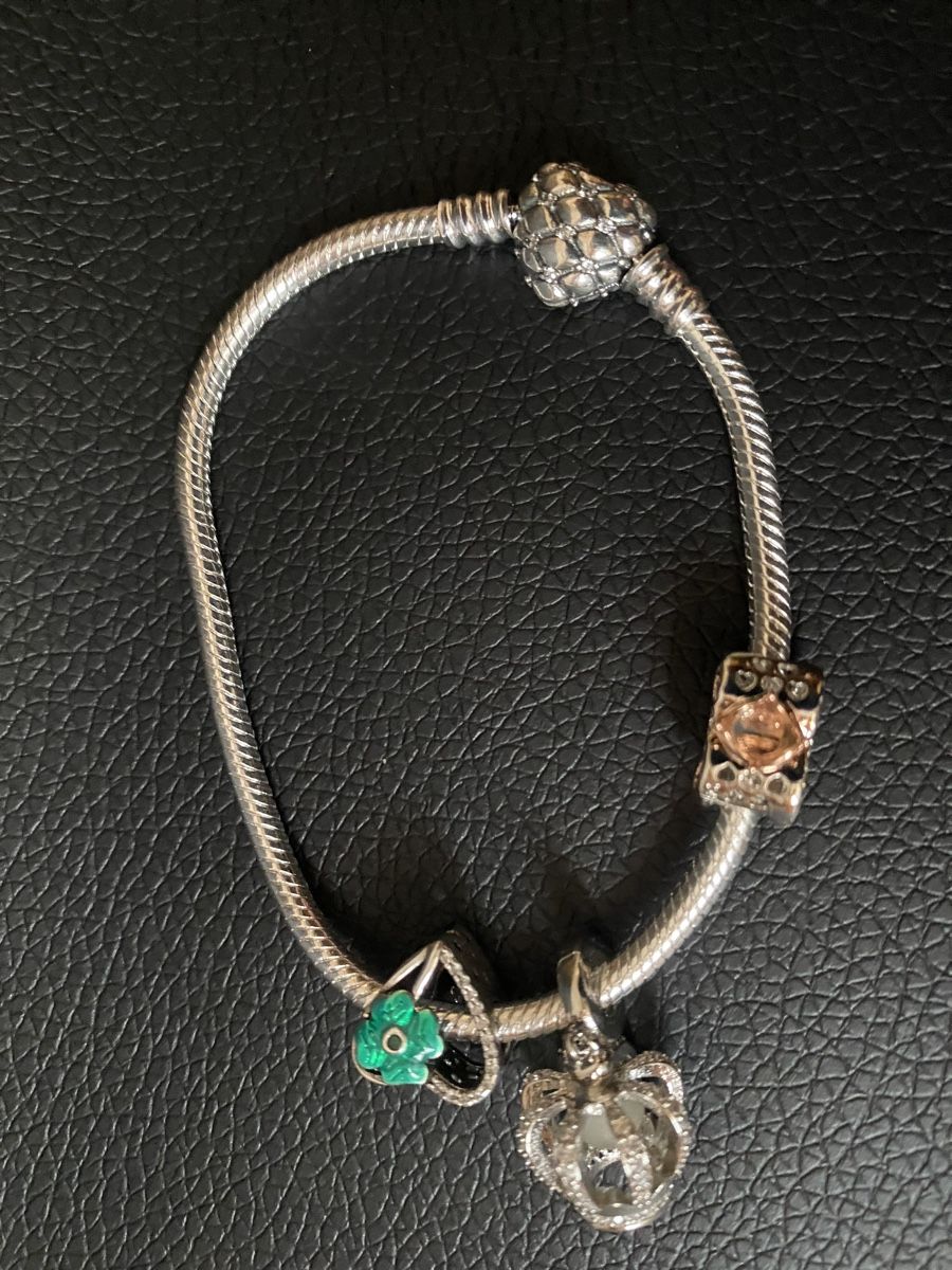 Armbänder & -reifen: Armband mit 3 Charm als Geschenk Silber s925 – Neu und originalverpackt aus Hemmental von Zirconwelt 4