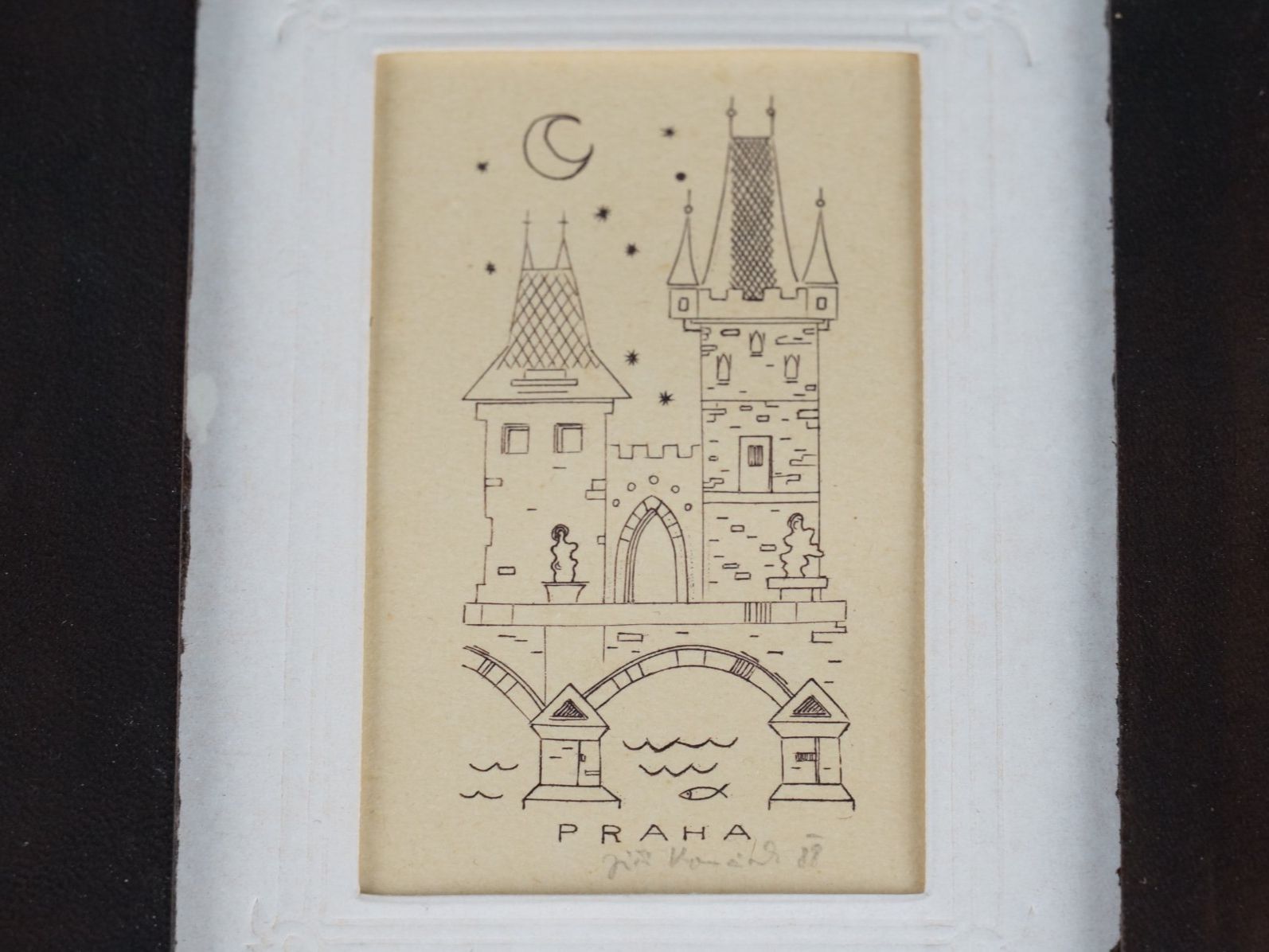 Foto & Immagini: Miniatur Praha Zeichnung – Usato da Rüti ZH venduto da Restwert_Rueti_ZH 2