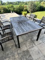 Gartentisch inkl. 4 Stühle Holz