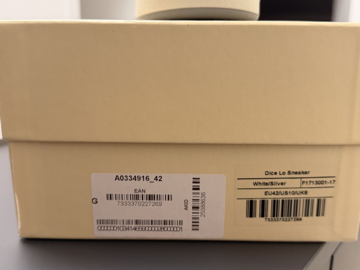 Axel Arigato Scarpe da uomo: Axel Arigato Dice Lo Sneaker 42 – Nuovo e nell'imballaggio originale da Felben-Wellhausen venduto da 9506 2