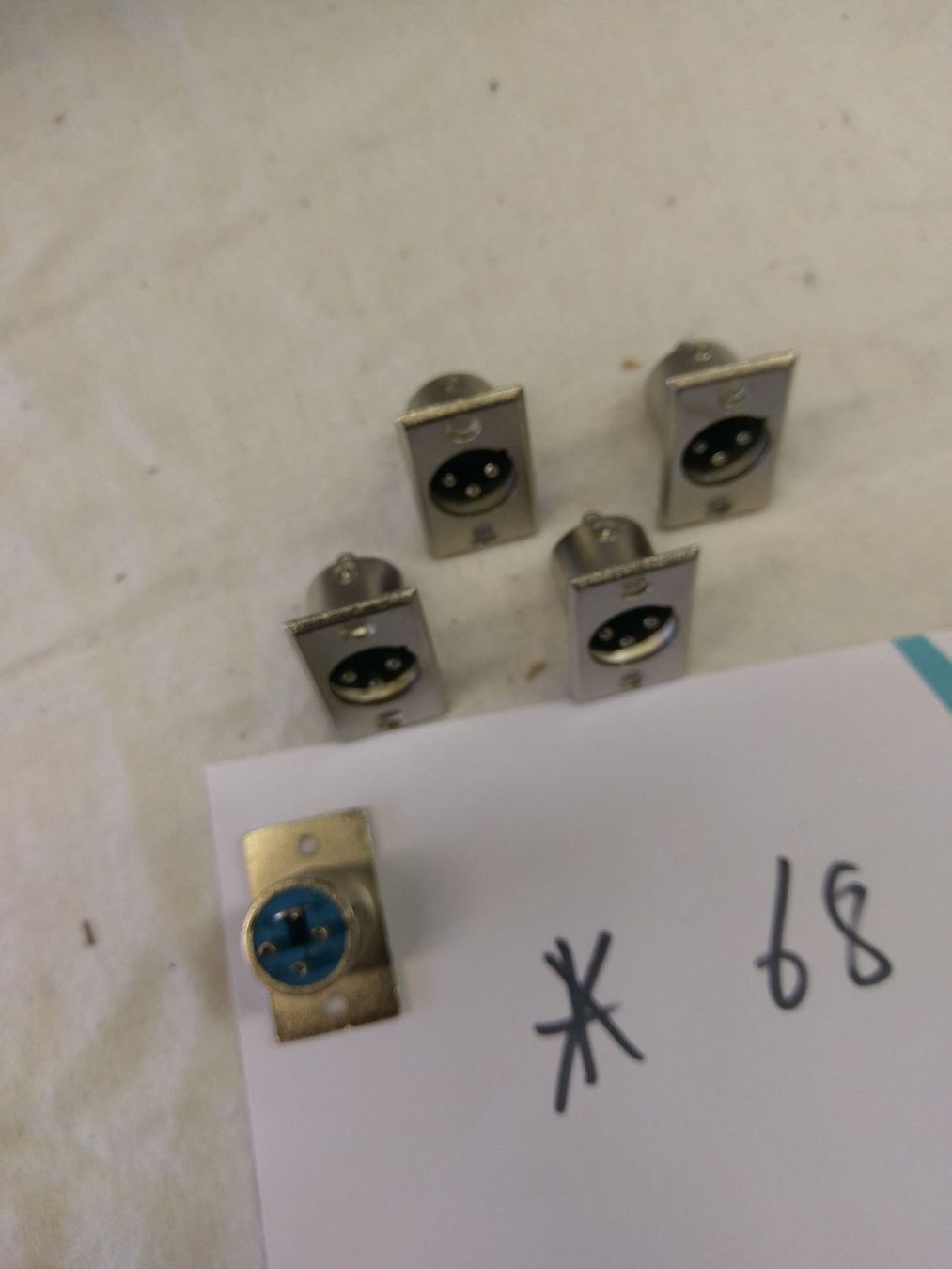 Kabel: 3Pol XLR Einbau stecker (*68) – Neu (gemäss Beschreibung) aus Däniken SO von Profog1 4