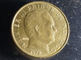 MONACO 20 CENTIMES 1979 *SEHR RAR*