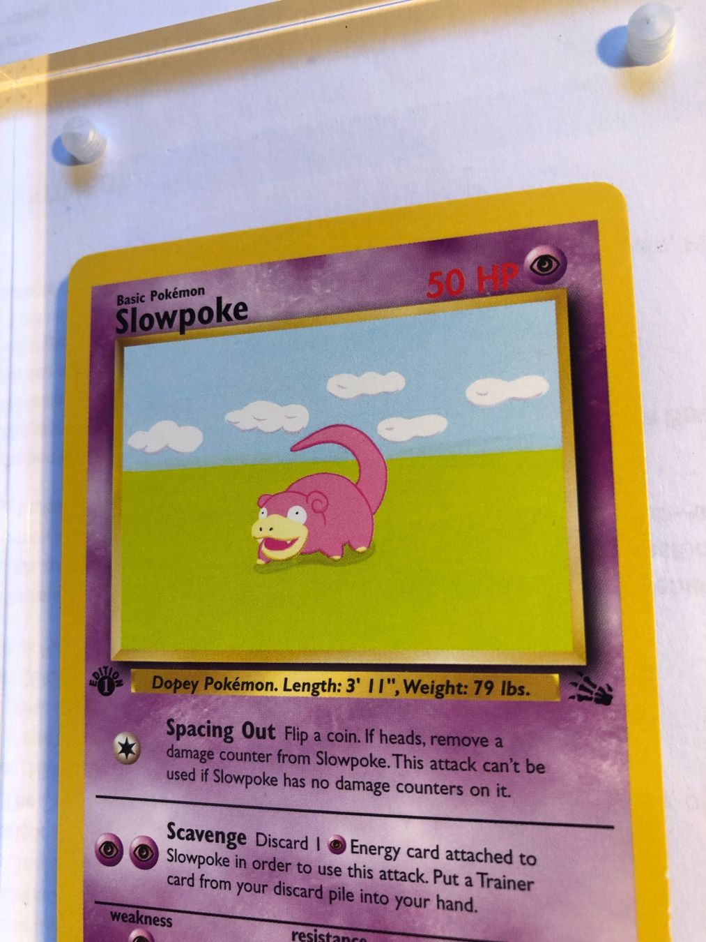Carte collezionabili: Slowpoke 1st Fossil - MINT - ab 1.- – Usato da Giubiasco venduto da dan_pr8b 3
