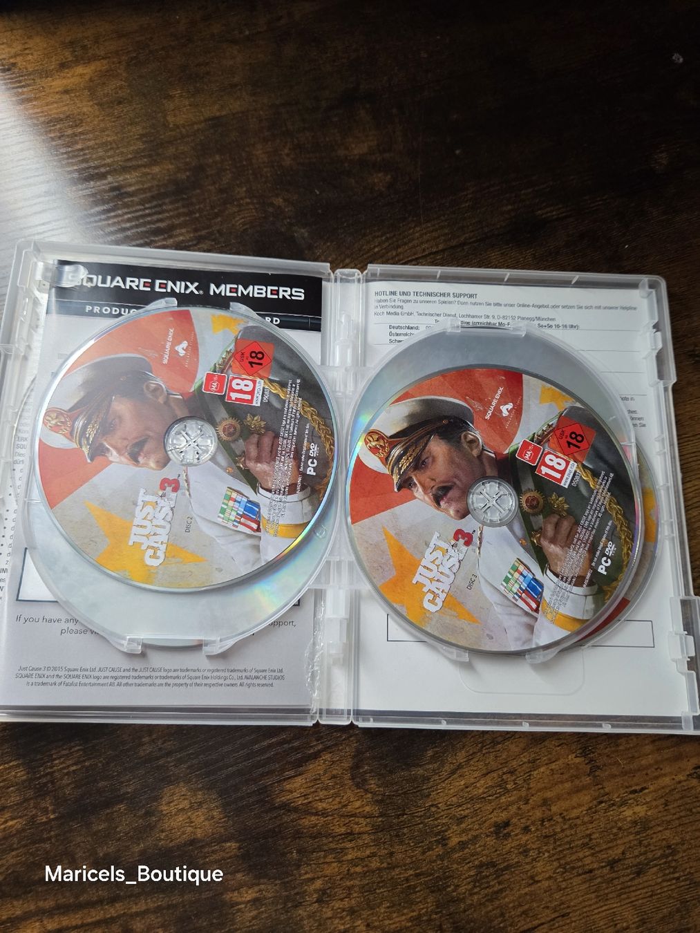 Giochi: PC Game Just Cause 3  5Disc – Usato da Winterthur venduto da Maricels_Boutique 1