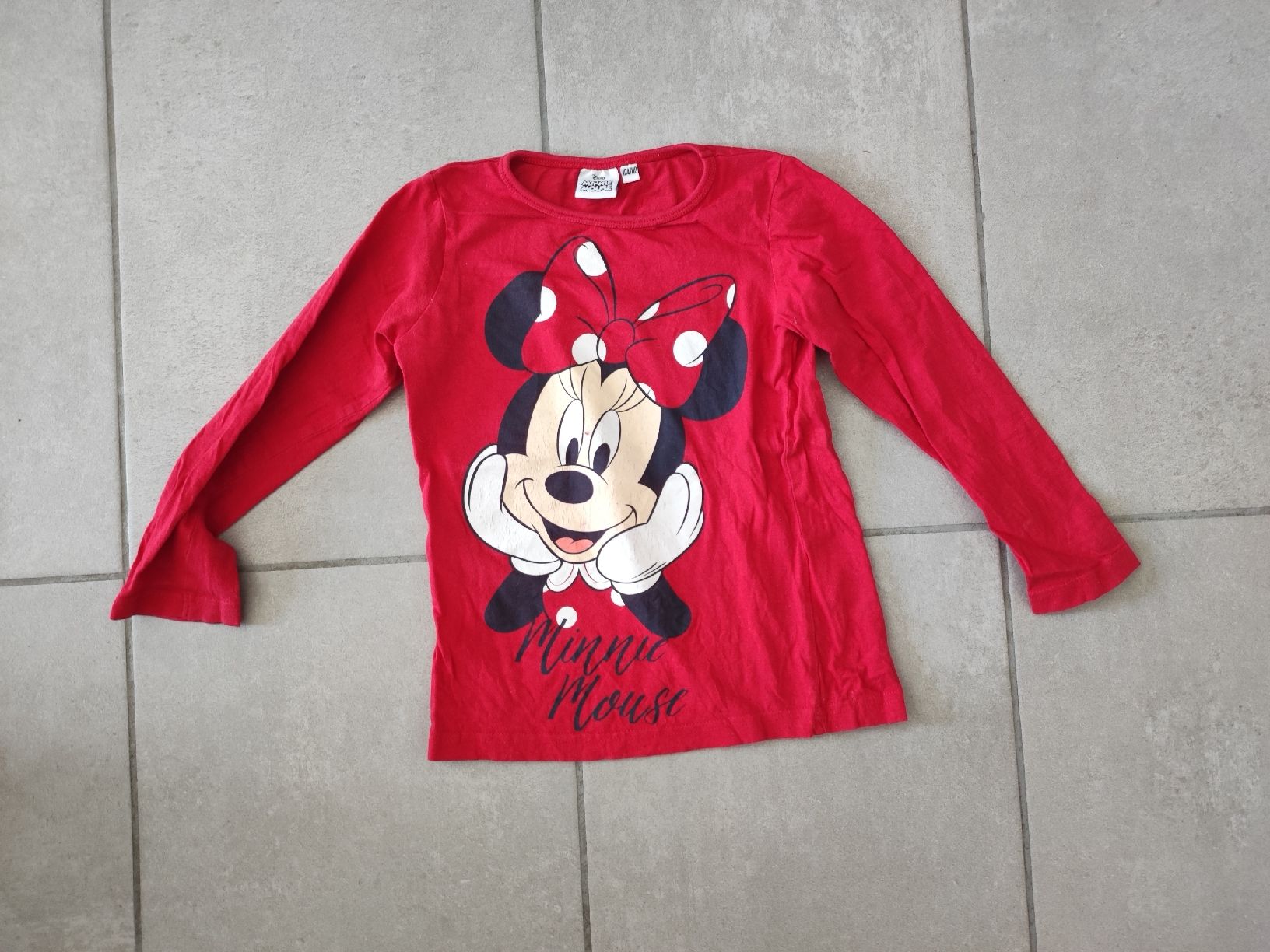 Disney Camicette, T-shirt & Top: Mädchen Langarmshirt, Minnie Mouse, Gr 104/110, guter Zustan – Usato da Crissier venduto da ref_zxl9