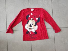 Mädchen Langarmshirt, Minnie Mouse, Gr 104/110, guter Zustan