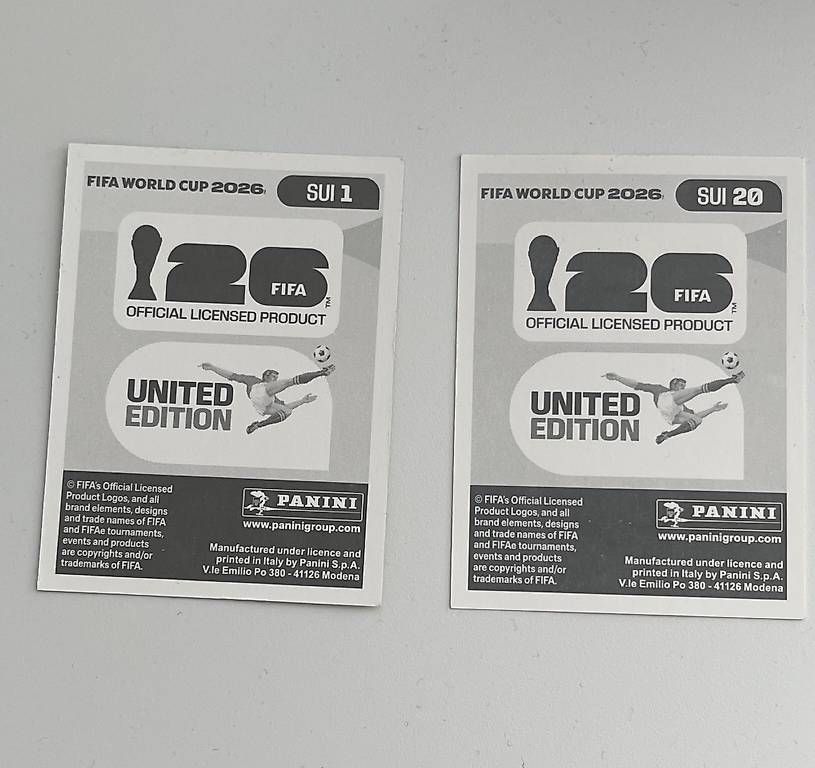 Carte collezionabili: (Panini)FIFA World Cup 2026 Schweiz – Usato da Emmenbrücke venduto da FMVL 1