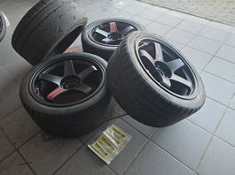 Rota grid 18x9.5 ET30 5x114.3+semislick 265/35r18