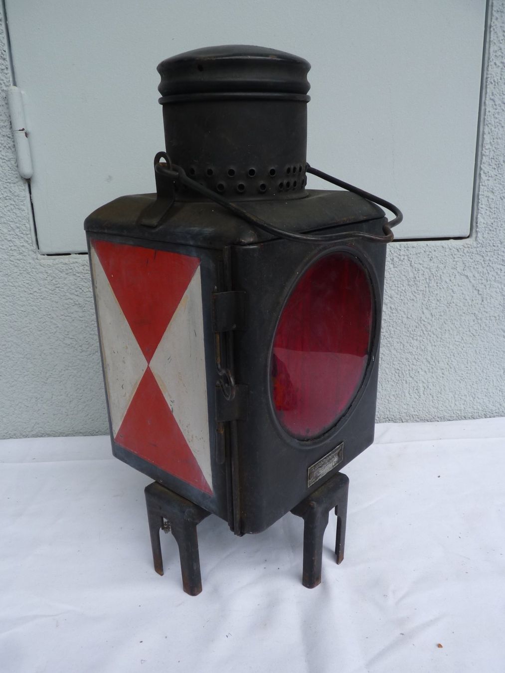 Lampade: Antike Schiffslaterne Petrol – Usato da Küsnacht ZH venduto da zoliboli01 5