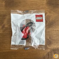 Vintage LEGO 2x4 Stein Schlüsselanhänger 1989 SEALED *NEU*