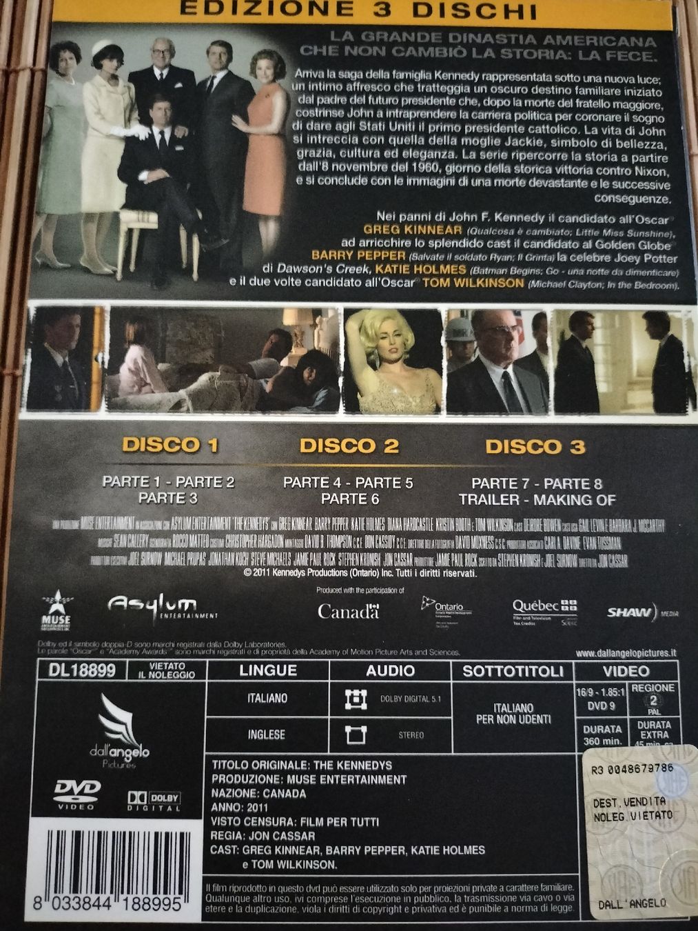 Tutti i DVDs: Cofanetto The Kennedys – Nuovo (secondo la descrizione) da Penthalaz venduto da fed_5ypc 1