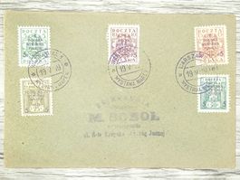 TR13 Enveloppe + Timbre Pologne 1919