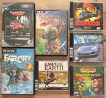 Lot PC: Comanche, Porsche, WarCraft, MI 1+2, GP Leg, FarCry