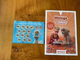 Story Mania Migros Sammelkarte 15 Sticker für Pocket Tonie