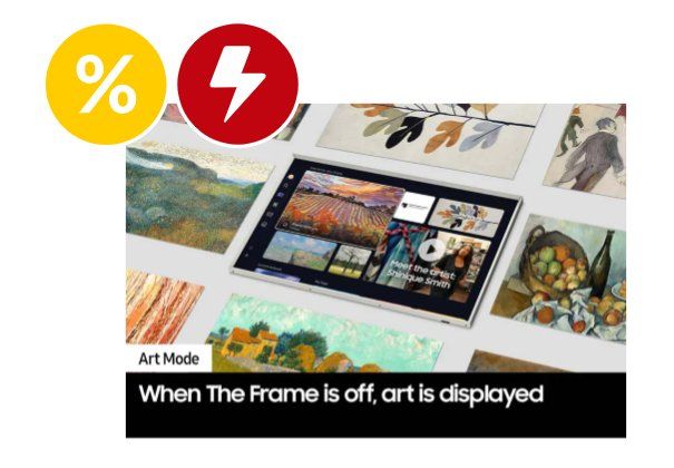 Samsung Televisori: Samsung TV 43" The Frame 2024 – Nuovo e nell'imballaggio originale da Bassersdorf venduto da COOL-AG 1