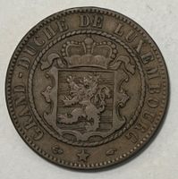 10 Centimes - Willem III Grand Duchy of Luxembourg -1860