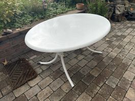 Gartentisch oval ab 1 Stutz 156 x 105