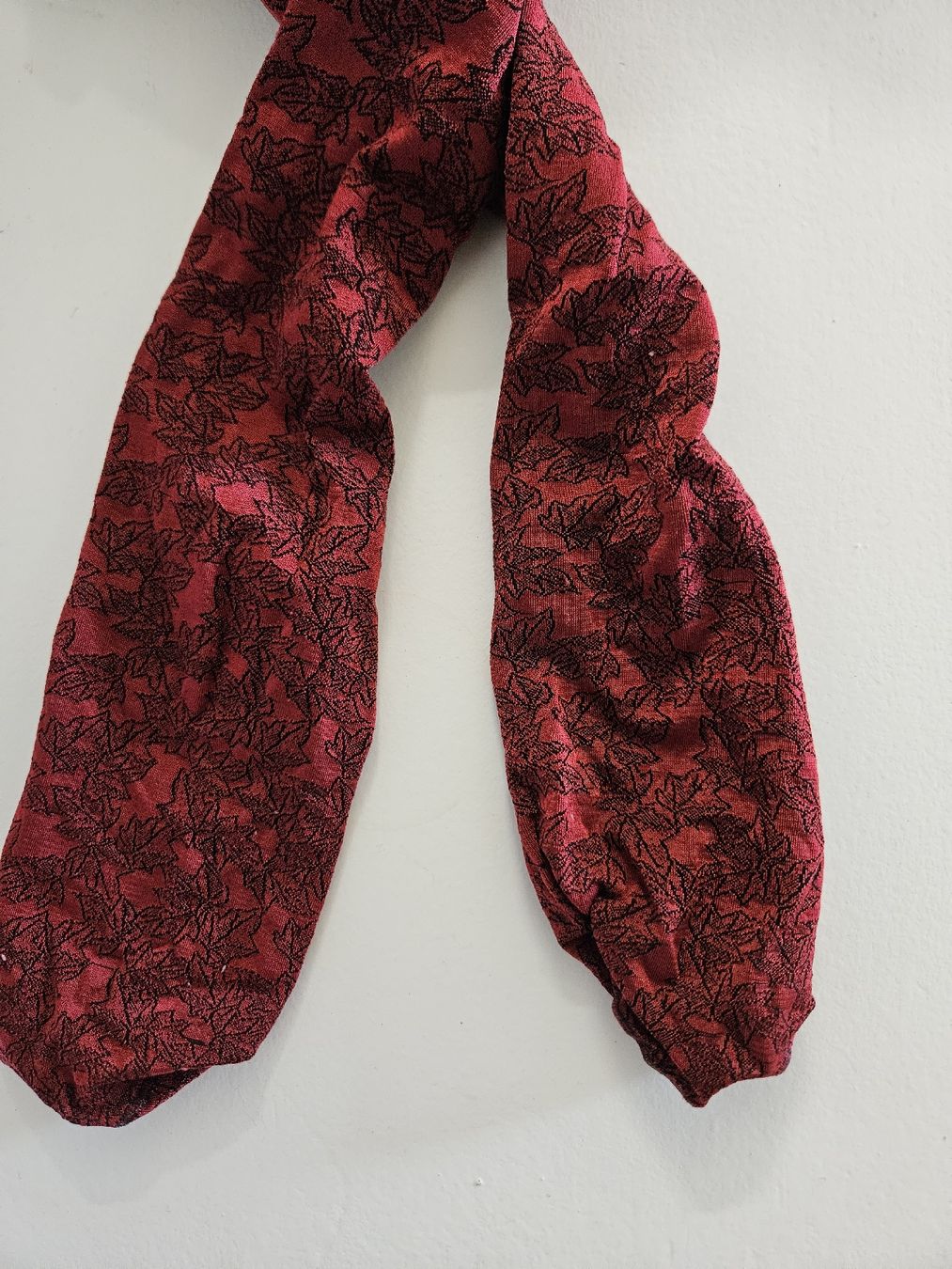 Calze & Collant: Herbststrumpfhose mit Blattmuster – Usato da Wabern venduto da AnaBern 3