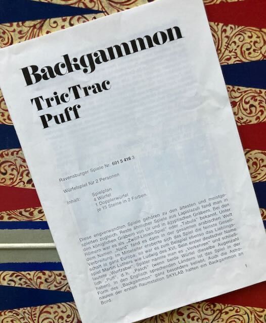 Ravensburger Giochi: BACKGAMMON  -  Brettspiel – Usato da Brugg AG venduto da wahy 4