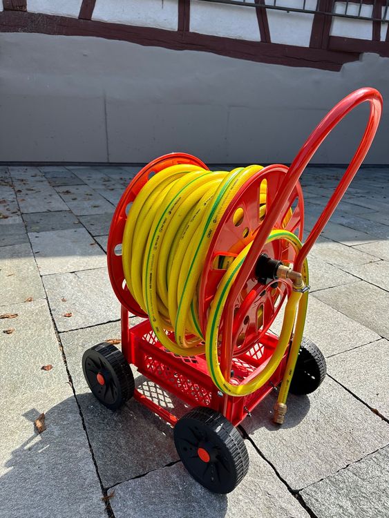 Schlauchwagen mit 50m 3/4“ Schlauch Kaufen auf Ricardo