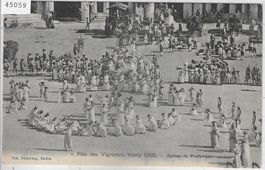Fête des Vignerons Vevey 1905 - Danses du Printemps