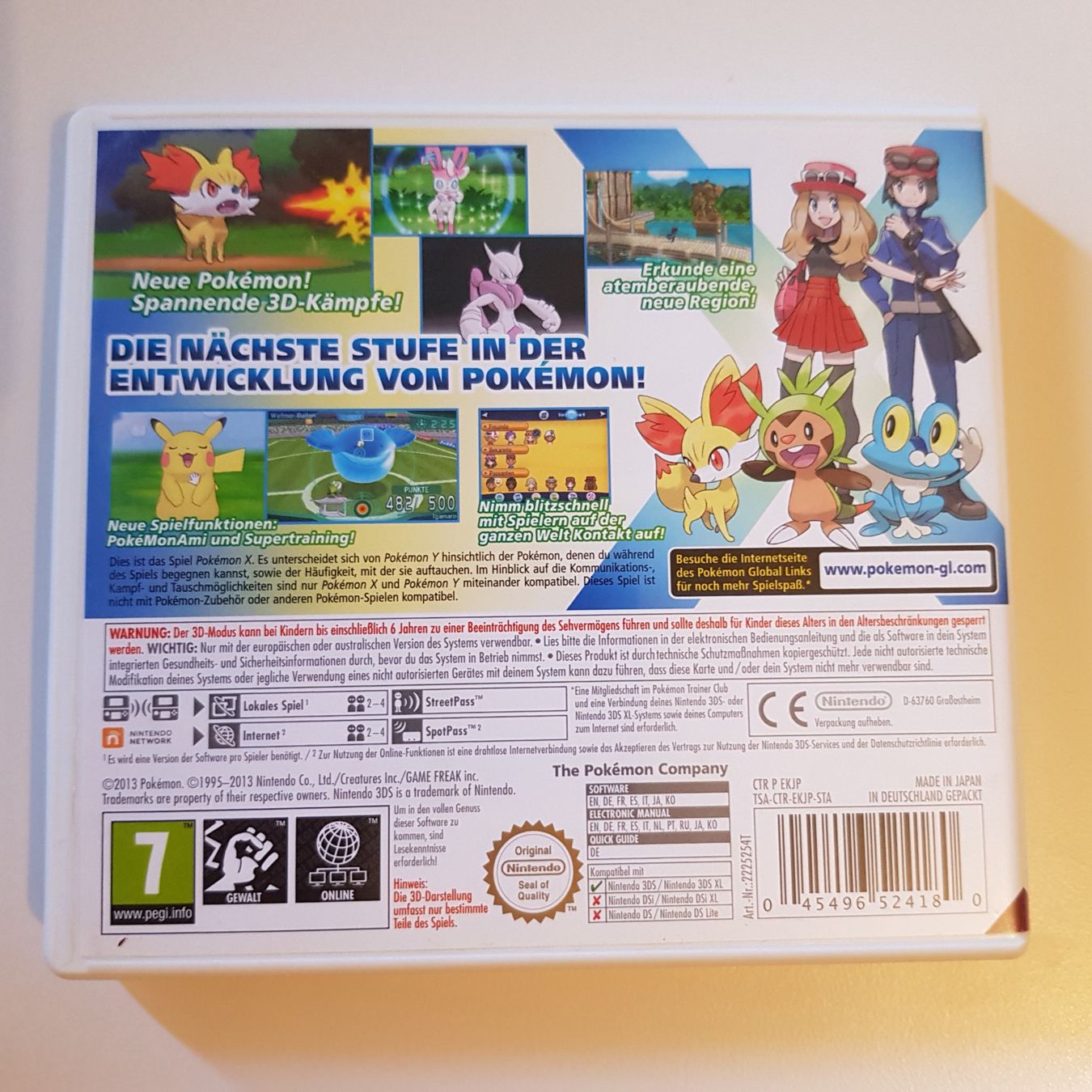 Nintendo Spiele: Pokémon X /3DS – Gebraucht aus Münchenstein von 2DGames 1