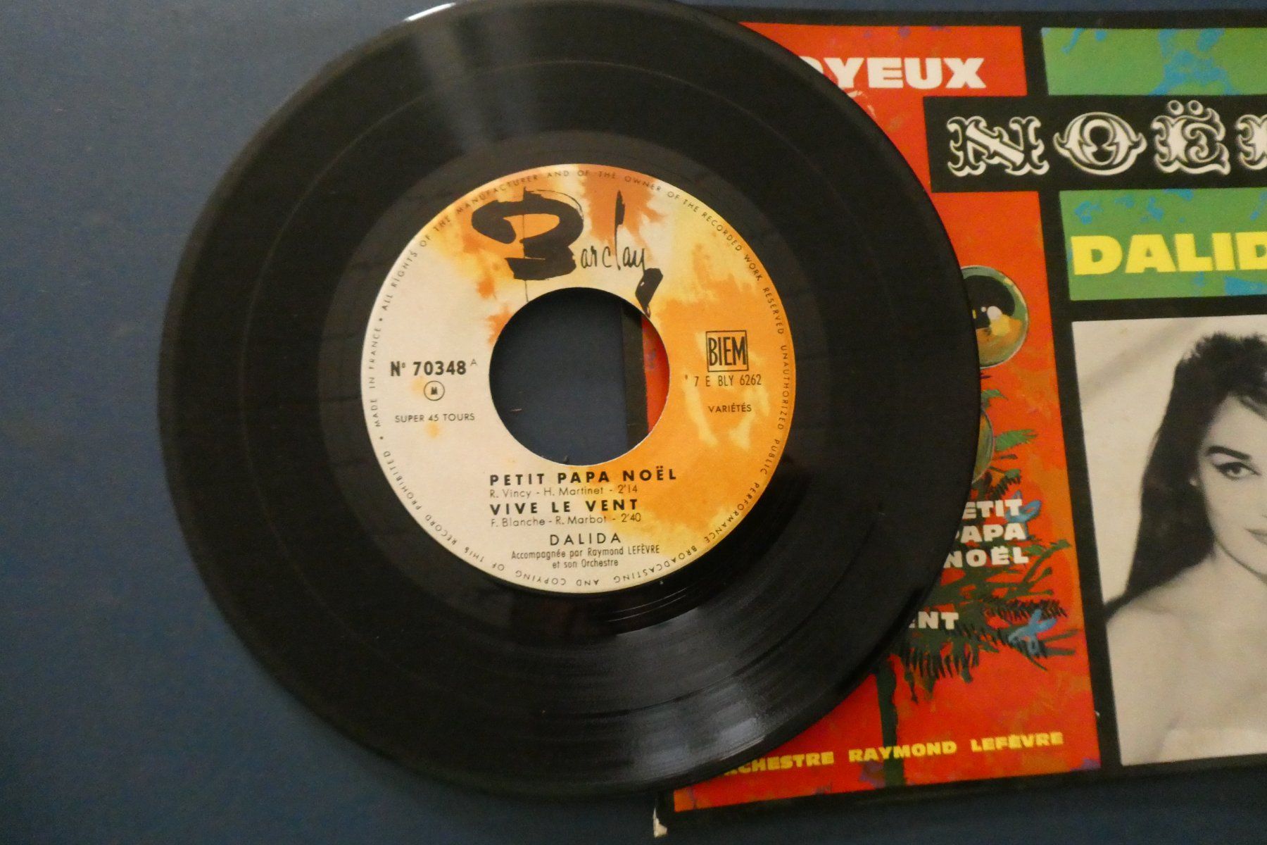 Vinyles: disque 45 tours Dalida – D'occasion à Fontaines NE par monloisir 2