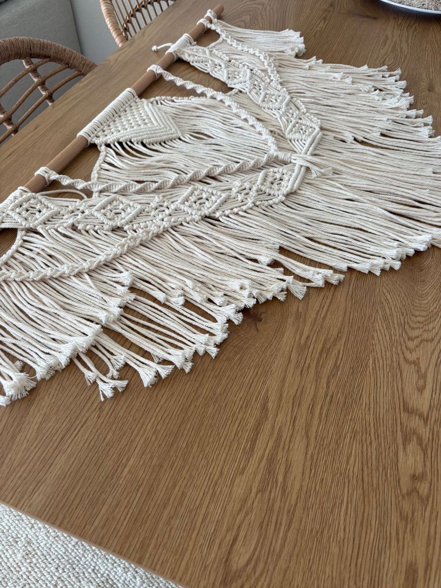 Toutes les décorations: Makramee Wandbehang Boho Stil  – Neuf (Voir description) à Pfäffikon ZH par Carmen_hcd