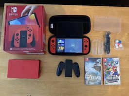 Nintendo Switch OLED Mario Red Edition