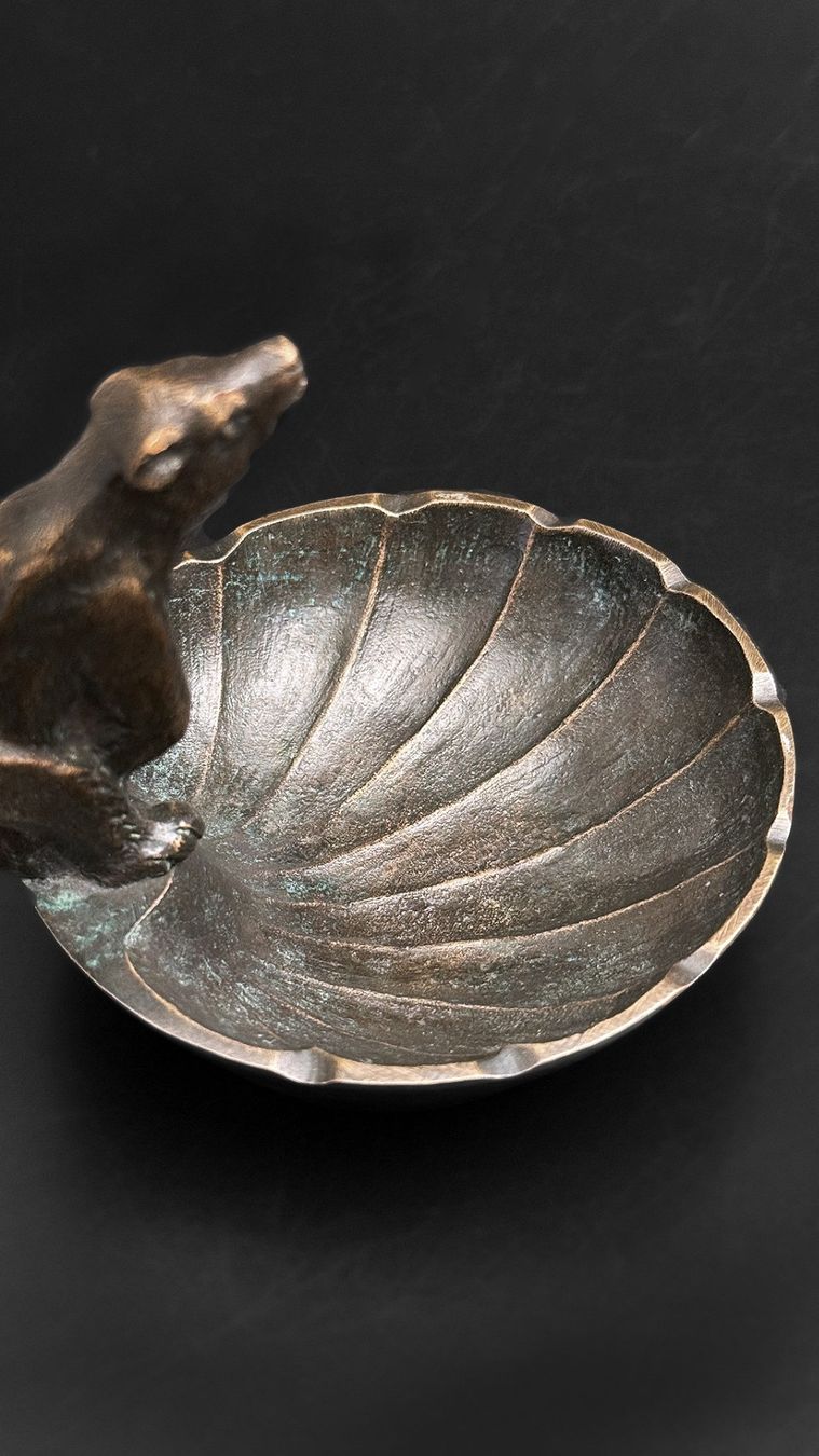 Sculture & Statue: Atemberaubende Art-Déco-Bronzeskulptur eines Bären – Usato da Luzern venduto da Eukalyptus 5